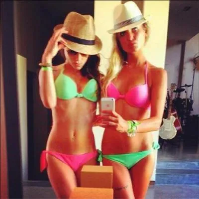 Qui est sa crevette dans  Les Anges  ?