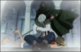 Luffy a déjà rencontré son père mais il ne savait pas que c'était lui (à Loguetown).   