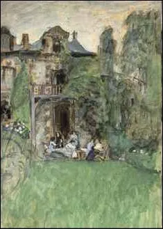 Un après-midi dans le jardin.