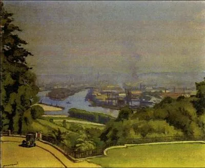 Canteleu, près de Rouen, après-midi de soleil.