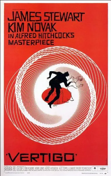 Cette affiche ralise pour le film d'Alfred Hitchcock date de 1958. Mais qui en est le crateur ?