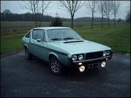 Quel est le nom de cette voiture des annes 70 de chez Renault ?