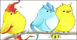 Qui sont ces trois petits oiseaux ?