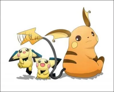 Avec qui s'amuse Raichu ?
