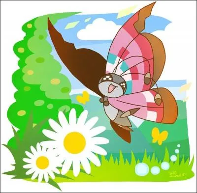 Comment s'appelle ce Pokmon papillon ?