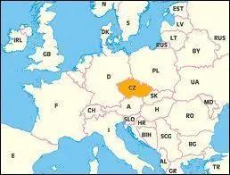 Quelle est la capitale du pays reprsent en orange ?