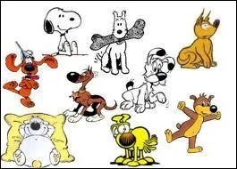 Lequel de ces personnages de dessin anim ou de bande dessine n'est pas un chien ?