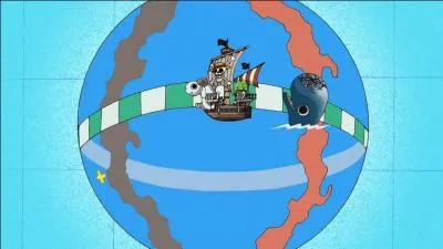 Dans quelle le les Chapeaux de Paille sont-ils alls en arrivant dans Red Line ?