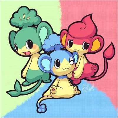 Dans la srie anime Pokmon, lequel de ces trois Pokmon accompagne Rachid ?