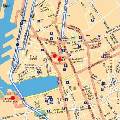 Que reprsentent les points rouges ?