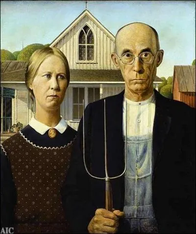 Qui a peint "American Gothic" ?