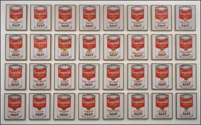 Qui a peint "Campbell's Soup Cans" ?
