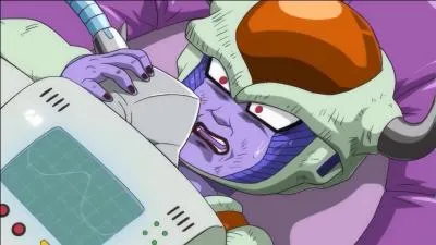 Après avoir perdu contre Bardock, qu'ordonne la personne dont parlent les questions précédentes à ses subordonnés, avant de donner ses derniers souffles ?