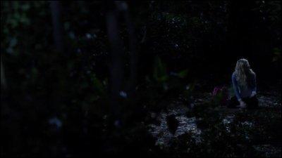 Quel objet Hanna tente-t-elle d'enterrer dans la forêt, dans le 5ème épisode ?
