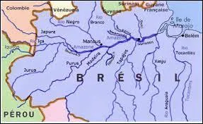 Quel fleuve est représenté sur la carte ?