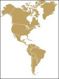 L'Amérique est divisée en combien de parties ?