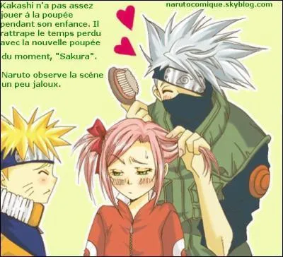 La jalousie 2 ! Qui est un peu jaloux de Kakashi ?