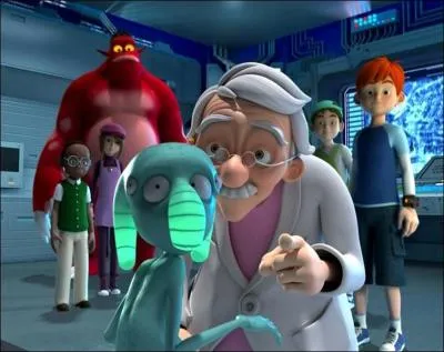 Qui est le docteur de la série, qui est à droite de la photo ?