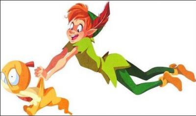 À quel pokémon Peter Pan essaye-t-il d'apprendre à voler ?
