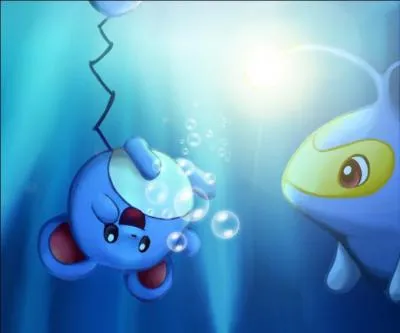 Lequel de ces deux pok&eacute;mon &eacute;claire sous l'eau ?