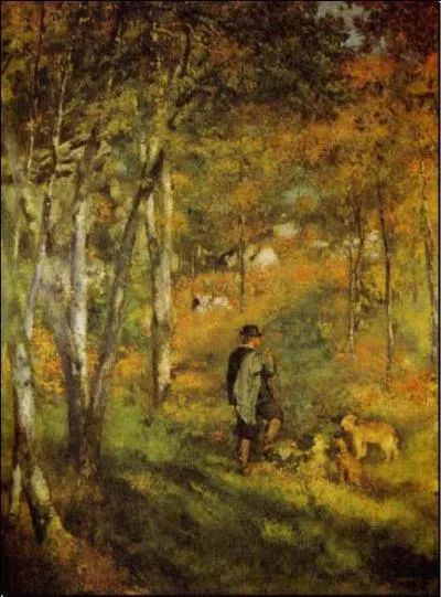 Dans l'atelier de Charles Gleyre, il rencontre Monet, Bazille et Sisley, où se rendaient-ils souvent ensemble pour peindre ?