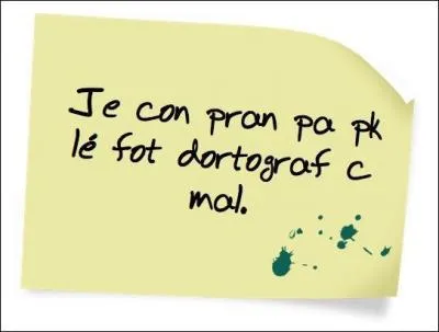 Combien comptez-vous de fautes dans la phrase qui suit ? « Ferat-il ce que je demande ? »