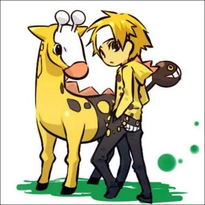 Quel pokémon girafe est imité sur cette image ?