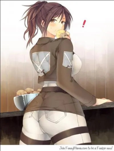 J'aime les patates. Je suis dans la bataillon d'exploration du manga 'Shingeki No Kyojin'.