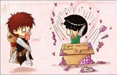 Qui fait sa déclaration de mariage à Gaara ?