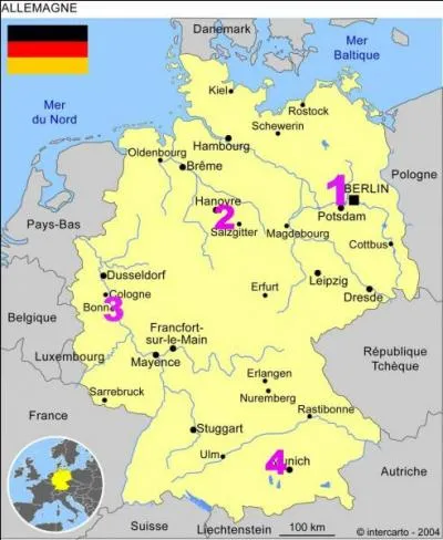 Où se trouvait la capitale de l'Allemagne fédérale avant la réunification ?