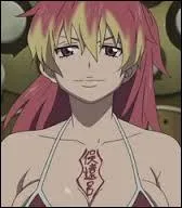 Qui est cette jeune femme aux cheveux colorés et quel est son manga ?