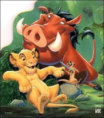 La philosophie de Timon et Pumbaa est "Hakuna Matata".
