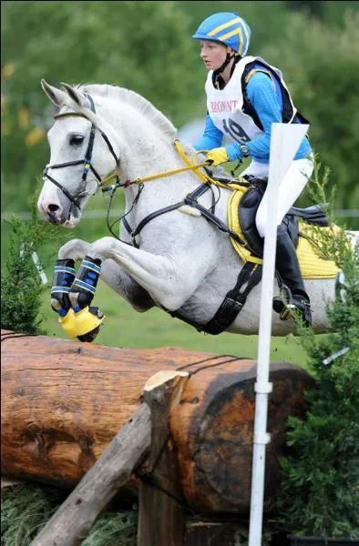 En cross, on saute des obstacles ...