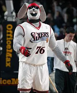 Quel est le nom de la mascotte des 76ers de Philadelphia ?