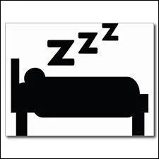 Quand on dort, le corps fonctionne au ralenti :