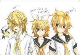 Rin, Len et Oliver sont des triplés.