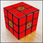 Vous le connaissez ce drapeau africain, mais en cube, je ne sais pas ...