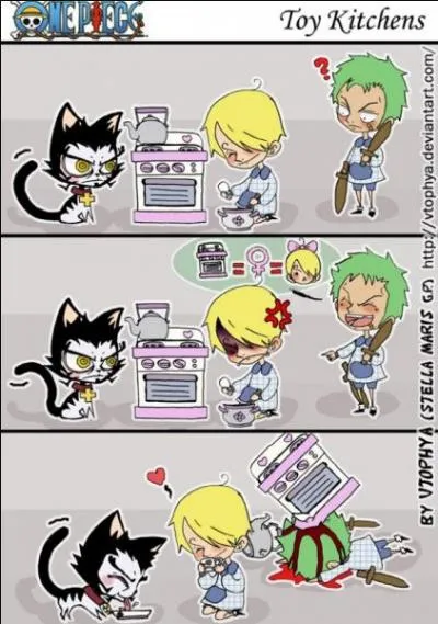 Qui est une fille d'après Zoro ?