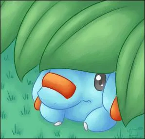 Quel est le Pokémon caché sous ce tas de feuilles ?