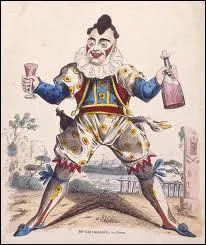 Quand le premier vrai clown de cirque maquillé et déguisé (l'anglais Joseph Grimaldi, dit Joey) fait-il son apparition sur la piste ?