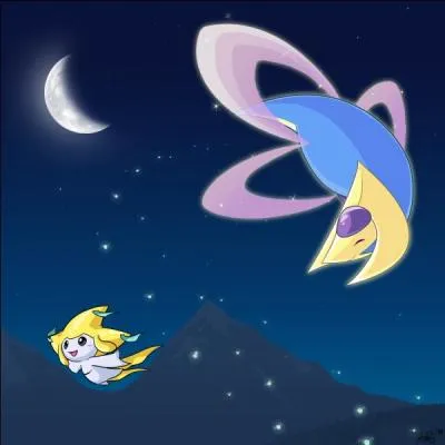 Lequel de ces deux Pokémon légendaires est le Pokémon lunaire ?