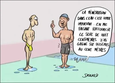 De ces trois sportifs, lequel est un nageur français ?