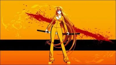 Ici, Aya Natsume de  Tenjo Tenge  est devenue fan d'un film et a dcid de porter les mmes habits que le personnage principal. De quel film s'agit-il ?