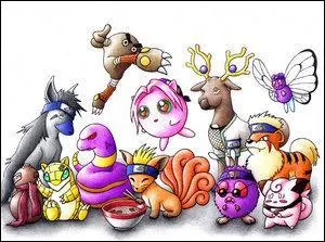 Quel Pokmon reprsente Rock Lee sur cette image ?