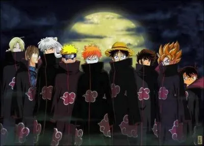 Citez-moi les personnages de gauche à droite :