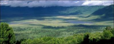 Dans quel pays le grand cratère de Ngorongoro se trouve-t-il ?