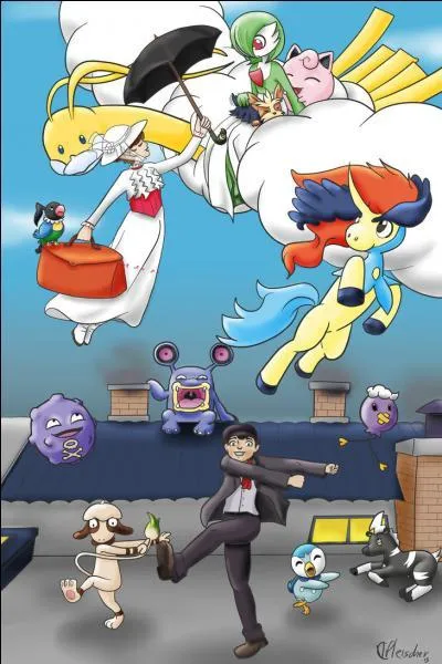 Combien de pokémon se sont incrustés chez Mary Poppins ?