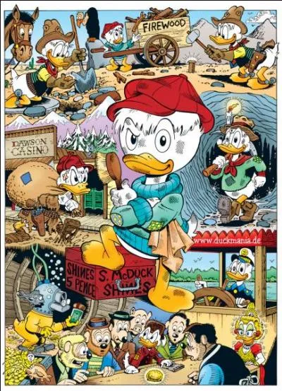 Picsou a exercé cette profession dans son enfance. Comment dit-on "un cireur de chaussures"?