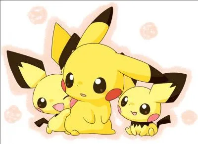 Vrai ou faux. Pichu devient un Pikachu lorsque l'on utilise une Pierre Foudre ?