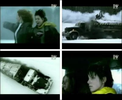 Dans le clip de quelle chanson parcourent elles la Sibrie cramponnes  un camion citerne ?